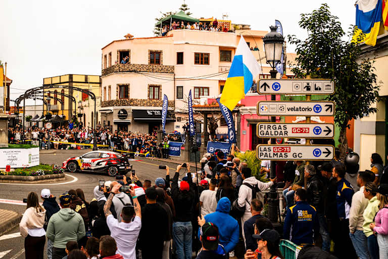 Weltmeister Ogier führt die Rallye Islas Canarias weiter an