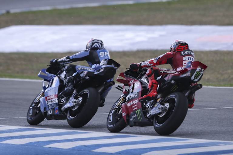 Alex und Marc Marquez führten das Warm-up in Jerez an
