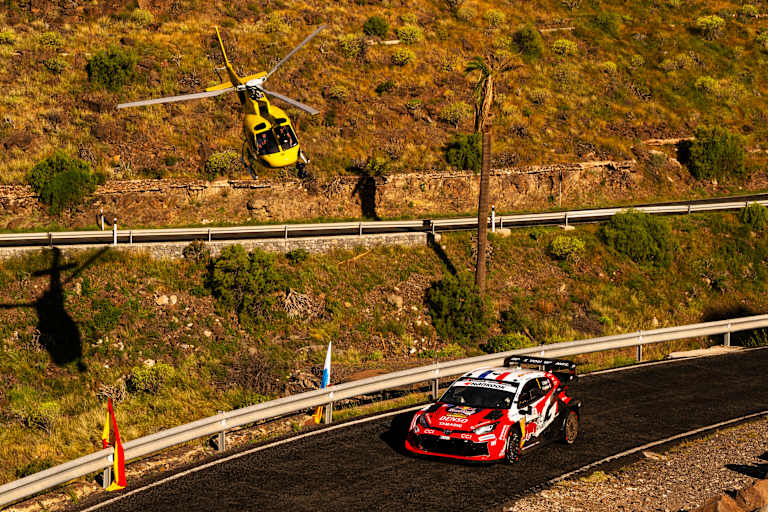 Die Toyota-Piloten Ogier/Landais gewinnen den fünften WM-Lauf