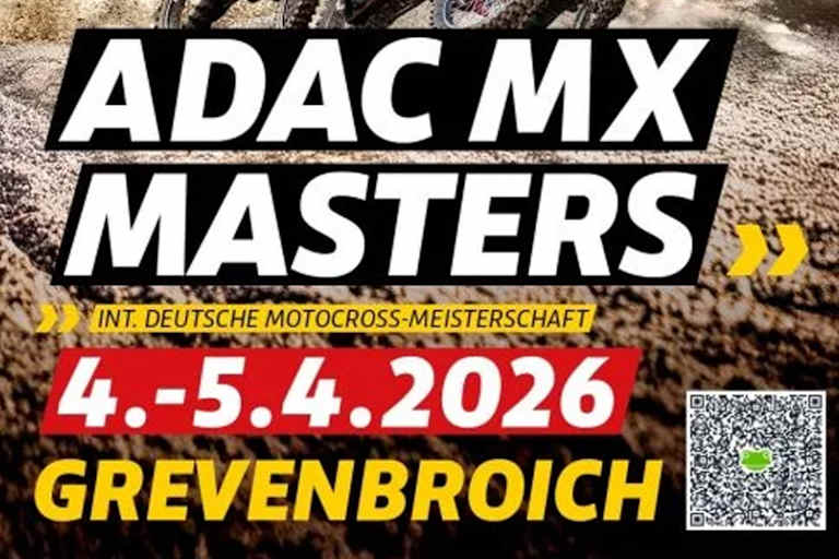 In Grevenbroich findet der Auftakt der ADAC MX Masters 2026 statt