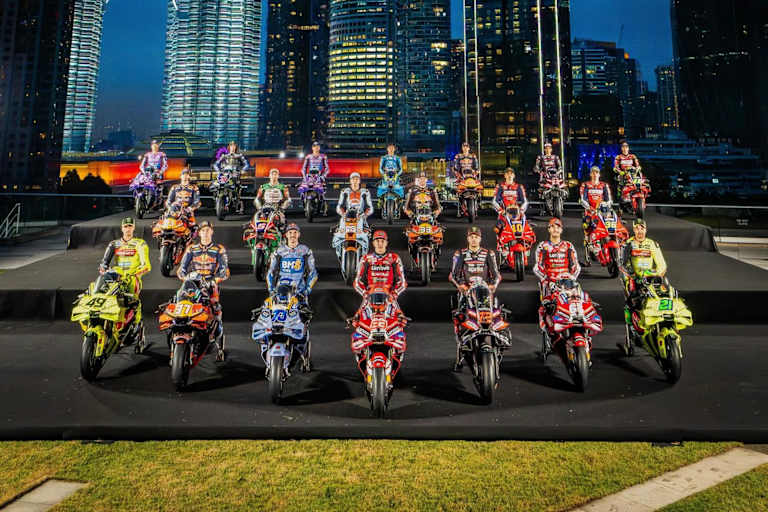Das Feld der MotoGP 2026