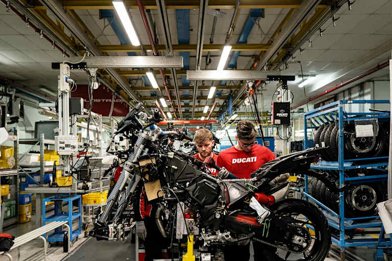 Fabbricce Aperte: Heilige Halle, wo die Ducati erschaffen werden