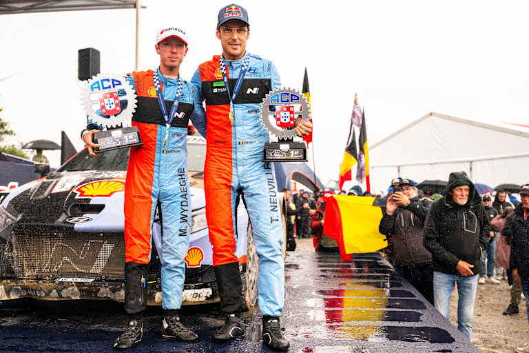 Die Belgier Thierry Neuville/Martjin Wydaeghe siegen in Portugal