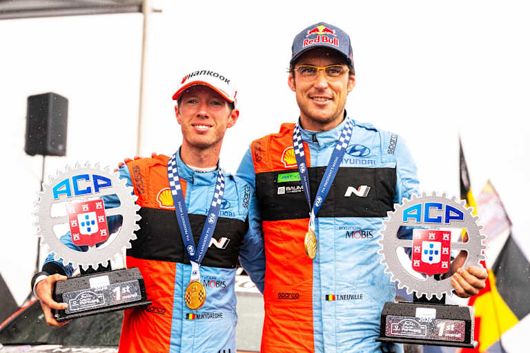 Die Belgier Thierry Neuville/Martjin Wydaeghe siegen in Portugal