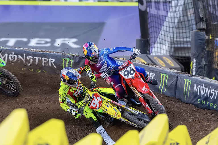 Das entscheidende Überholmanöver von Ken Roczen gegen Hunter Lawrence