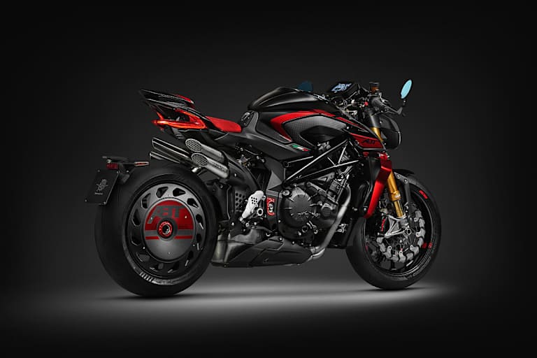 Wird ganz bestimmt nicht an jeder Ecke stehen: MV Agusta Brutale 1000 ABT