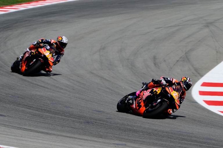 Catalunya, 2025: Enea Bastianini vor Pedro Acosta