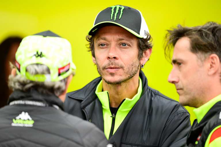 Valentino Rossi in Barcelona