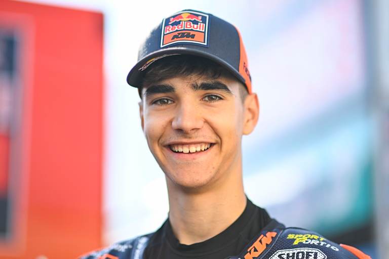 Brian Uriarte überzeugte im Catalunya-Zeittraining mit Platz 2
