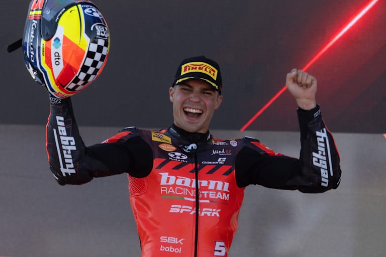 Yari Montella freute sich über Platz 3