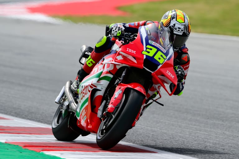 Bestzeit für Honda-Werksfahrer Joan Mir im FP2