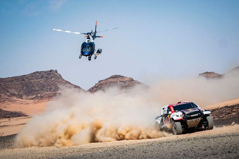 Yazeed Al-Rajhi führt die Toyota-Armada an
