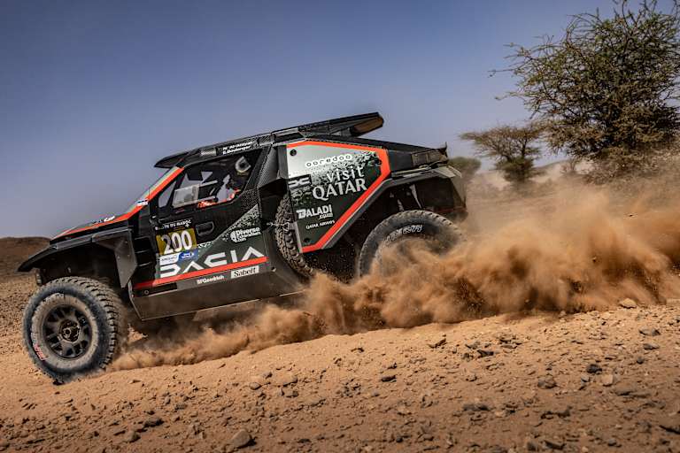 Nasser Al-Attiyah im Dacia
