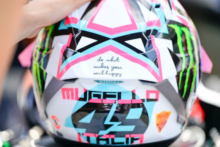 Mugello: Immer eine frische Helm-Lackierung wert