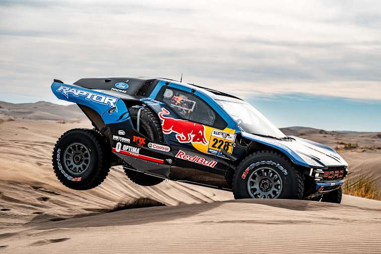 Mitch Guthrie jr. im Ford Raptor liegt auf Platz 7