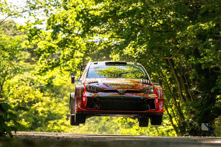 Oliver Solberg wurde durch Wildwechsel eingebremst