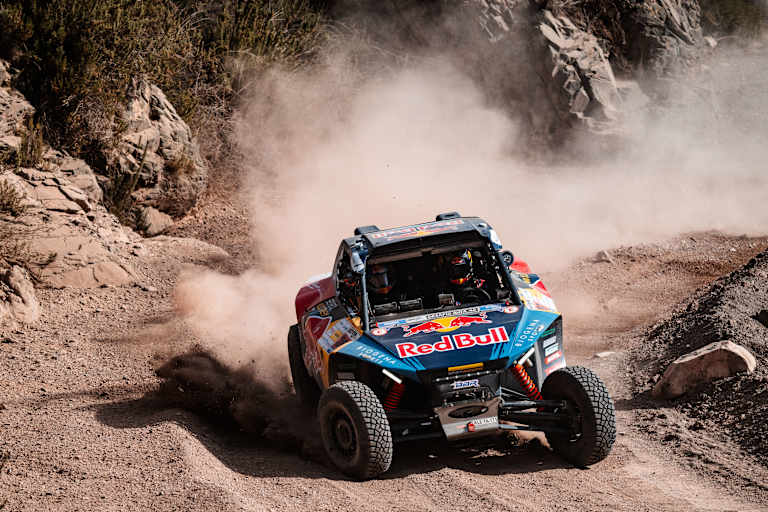 Matthias Walkner hat im BBR-Taurus-Buggy die Divisionführung üernommen