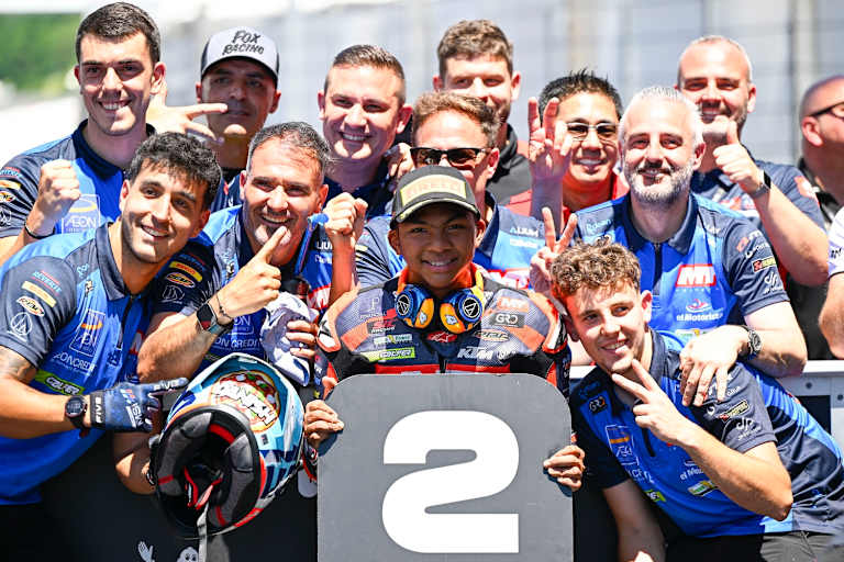Großer Erfolg: Rookie Danish schaffte es in Mugello in die erste Startreihe