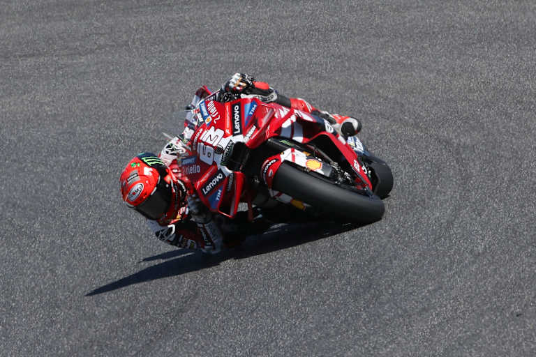 Heim-Sprint ohne Spitzenresultat: Ducati-Werksfahrer Pecco Bagnaia