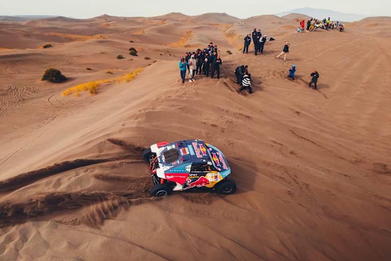 Sandkastenspiele in den argentinischen Dünen