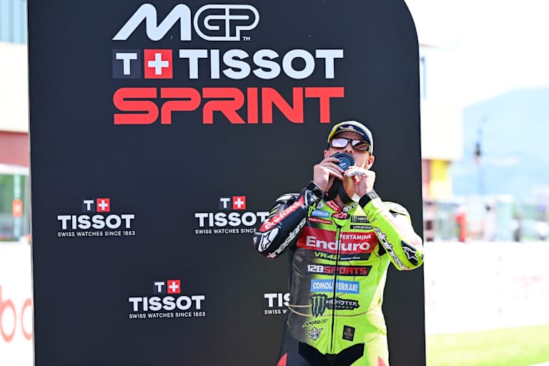 Von Starplatz 7 ging es für Fabio Di Giannantonio vor bis auf P3