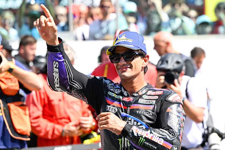 Platz 2 im Sprint: Aprilia-Pilot Jorge Martin