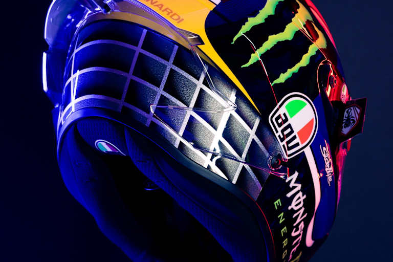 Marco Bezzecchis Helm zur Erinnerung an Alex Zanardi