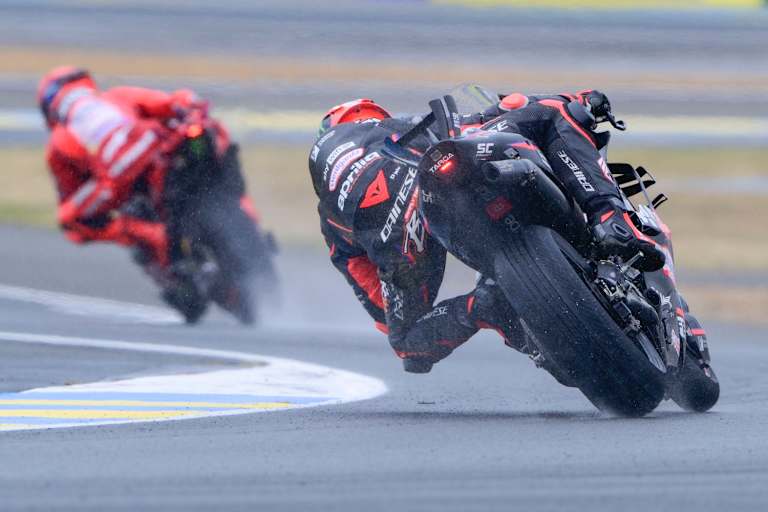 Marco Bezzecchi in Le Mans: Überrundet, Platz 14