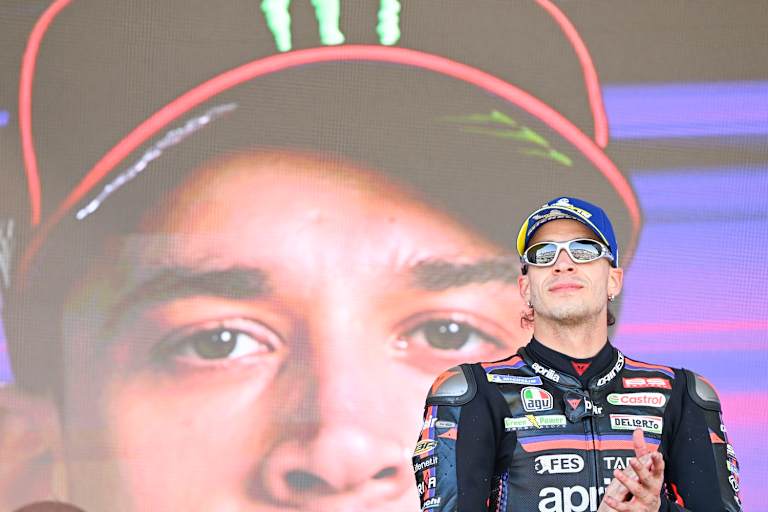 Tabellenführer der MotoGP: Aprilia-Pilot Marco Bezzecchi