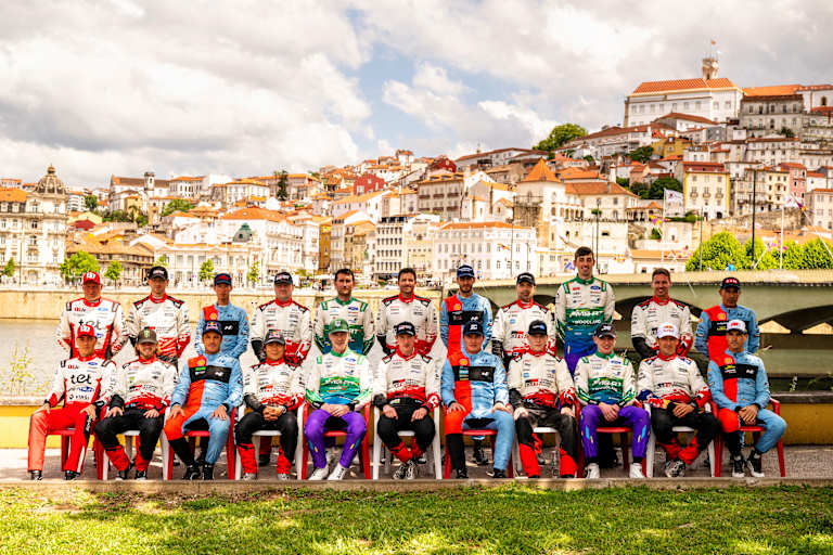 Die Rallye-WM-Bruderschaft vor der Rallye-Portugal