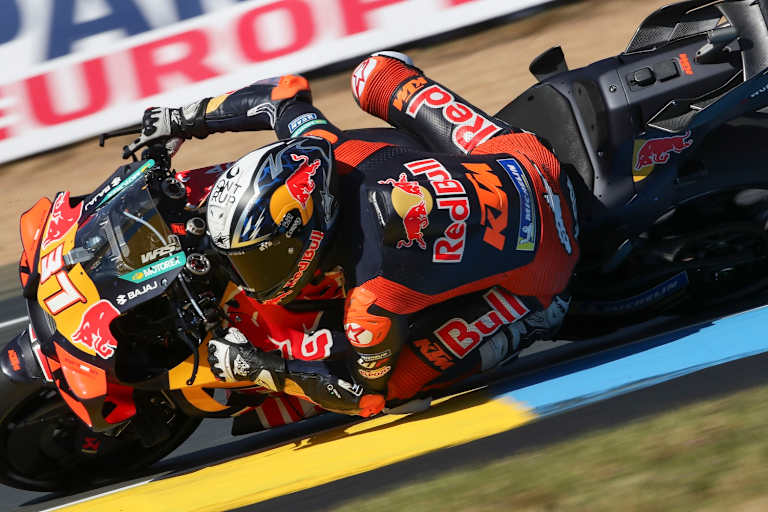Musste bangen, fand aber trotz Crash ins Q2 von Le Mans: Pedro Acosta