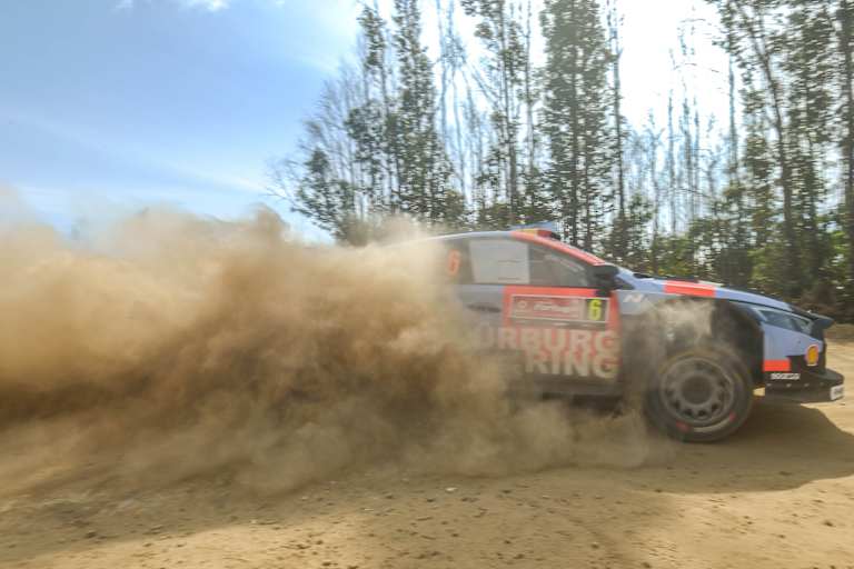 Thierry Neuville liegt auf Platz 2