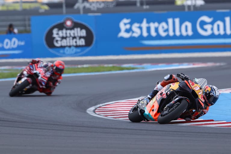 Die bestimmenden Piloten des letzten Events: Pedro Acosta und Marc Marquez