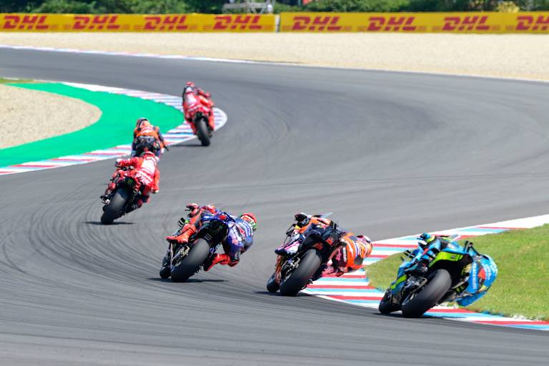 Pecco, Pedro, Marc, Fabio, Enea, Raul – sie alle lieben Brünn