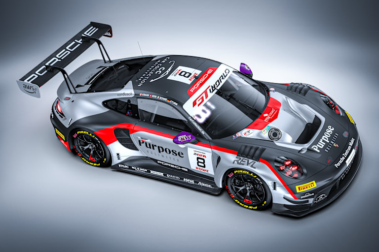 Der Car Collection Motorsport Porsche 911 GT3 R für die 24h Spa