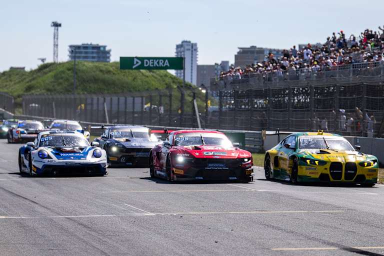 Auch am Lausitzring bietet das ADAC GT Masters packende Rennaction