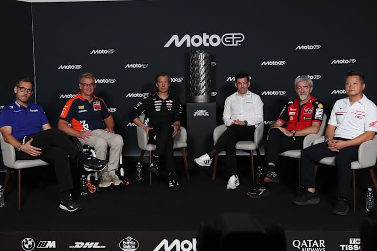 Einigkeit: Yamaha, KTM, Aprilia, Ducati, Honda und das MotoGP-Management