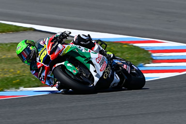 Trotz Sturz auf Kurs: Cal Crutchlow (LCR-Honda)