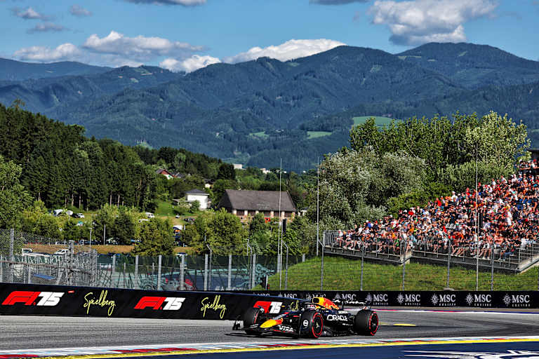 Max Verstappen 2025 auf dem Red Bull Ring