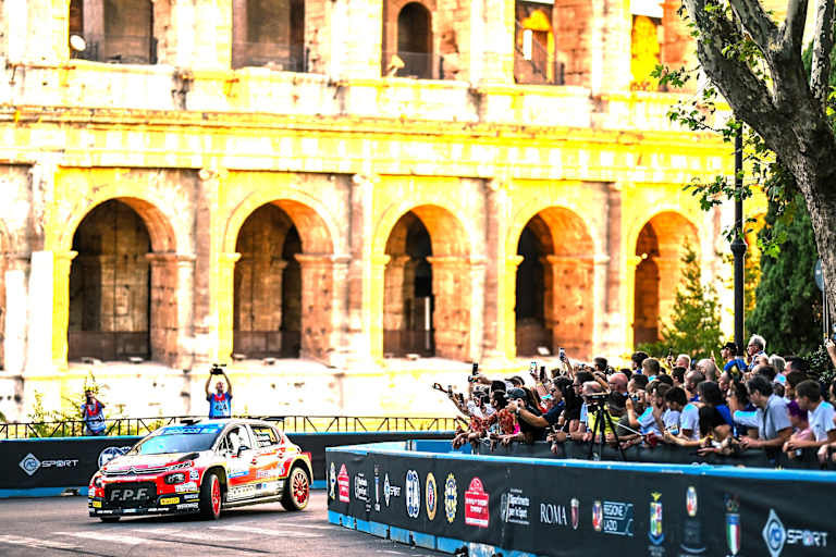 Rallye-Fahrer haben beim EM-Lauf in Rom keine Zeit für Sightseeing