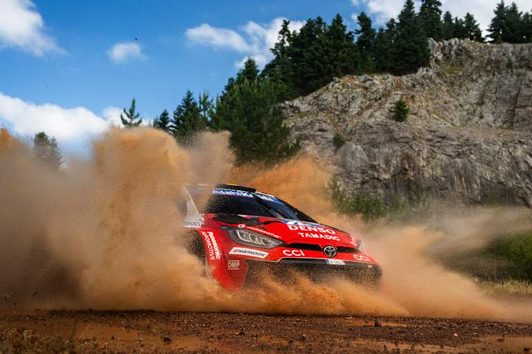 Pechvogel: Oliver Solberg nach Fahrfehler out
