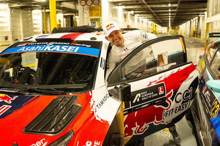 Weltmeister Sebastien Ogier liegt vor dem Finaltag auf Platz zwei