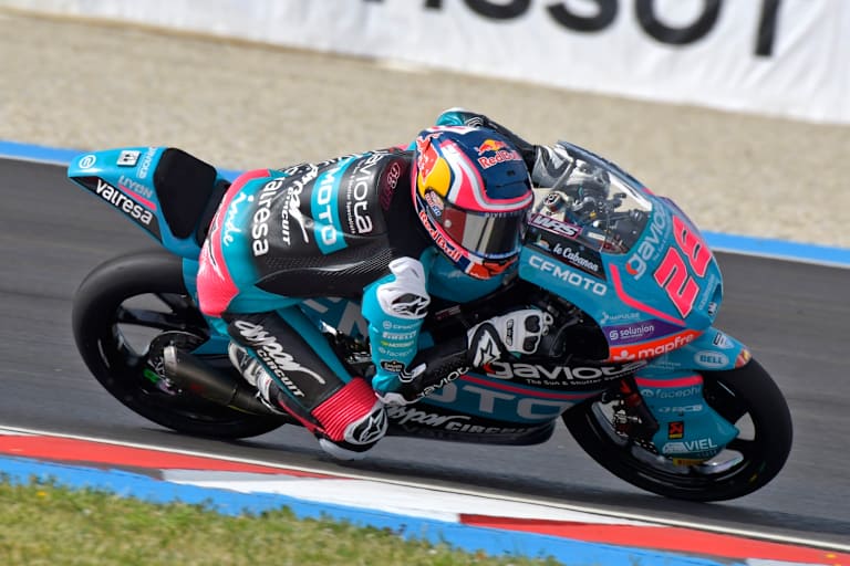 Schnellster Moto3-Pilot am Freitag in Ungarn: Maximo Quiles