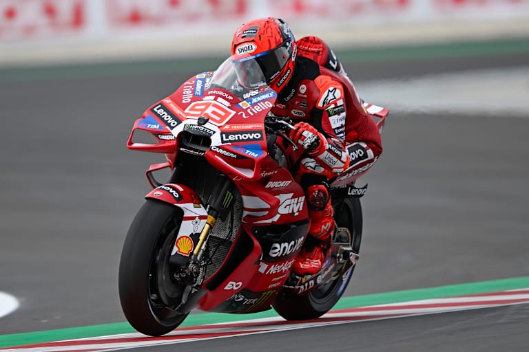 Fiel zurück, schaffte aber den Q2-Einzug: Marc Marquez