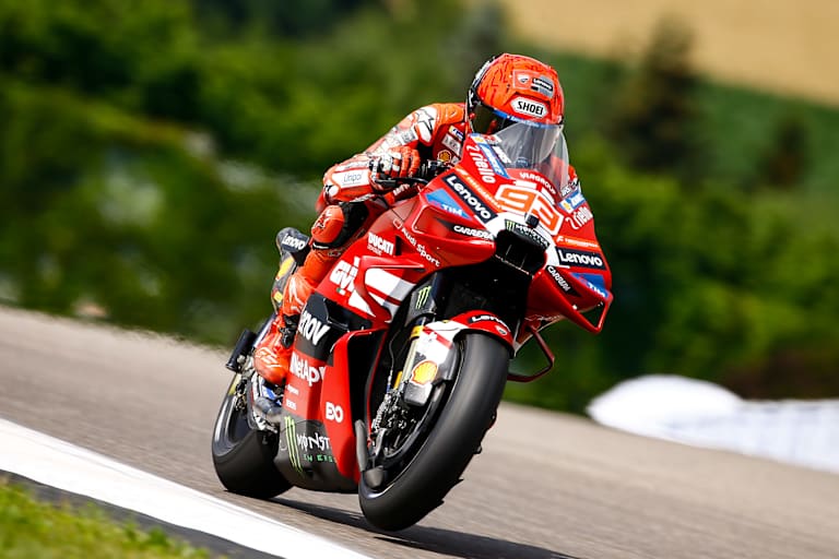 Marc Marquez auf dem Sachsenring
