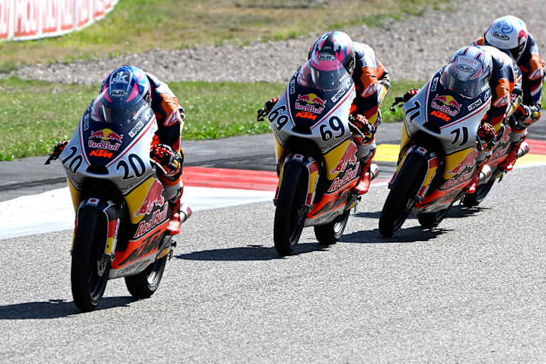 Fynn Kratochwil #20 am Sachsenring