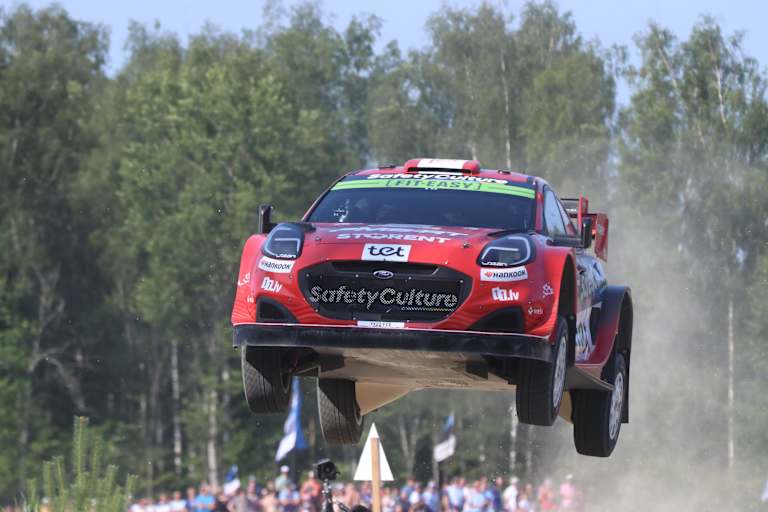Martins Sesks bei der Rallye Estland 2025