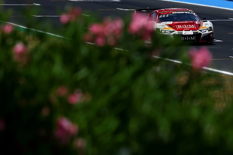 Der Eastalent Racing Audi mit Bestzeit im zweiten Training