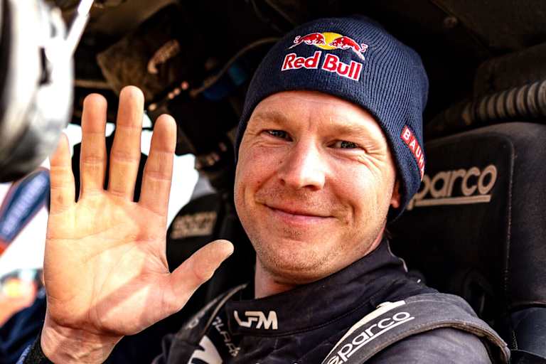 Johan Kristofferson freut sich über sein Rallyedebut im Motopark-911er