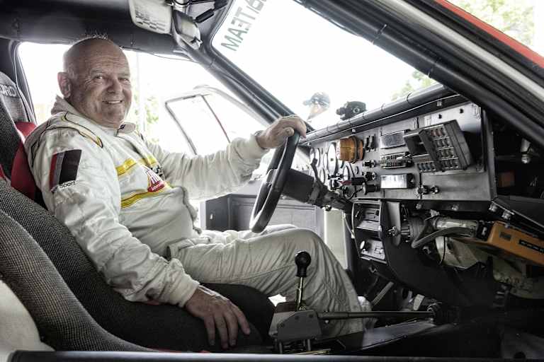 Der Audi-Rallyeweltmeister von 1984 in der Eifel mit dabei: Stig Blomqvist